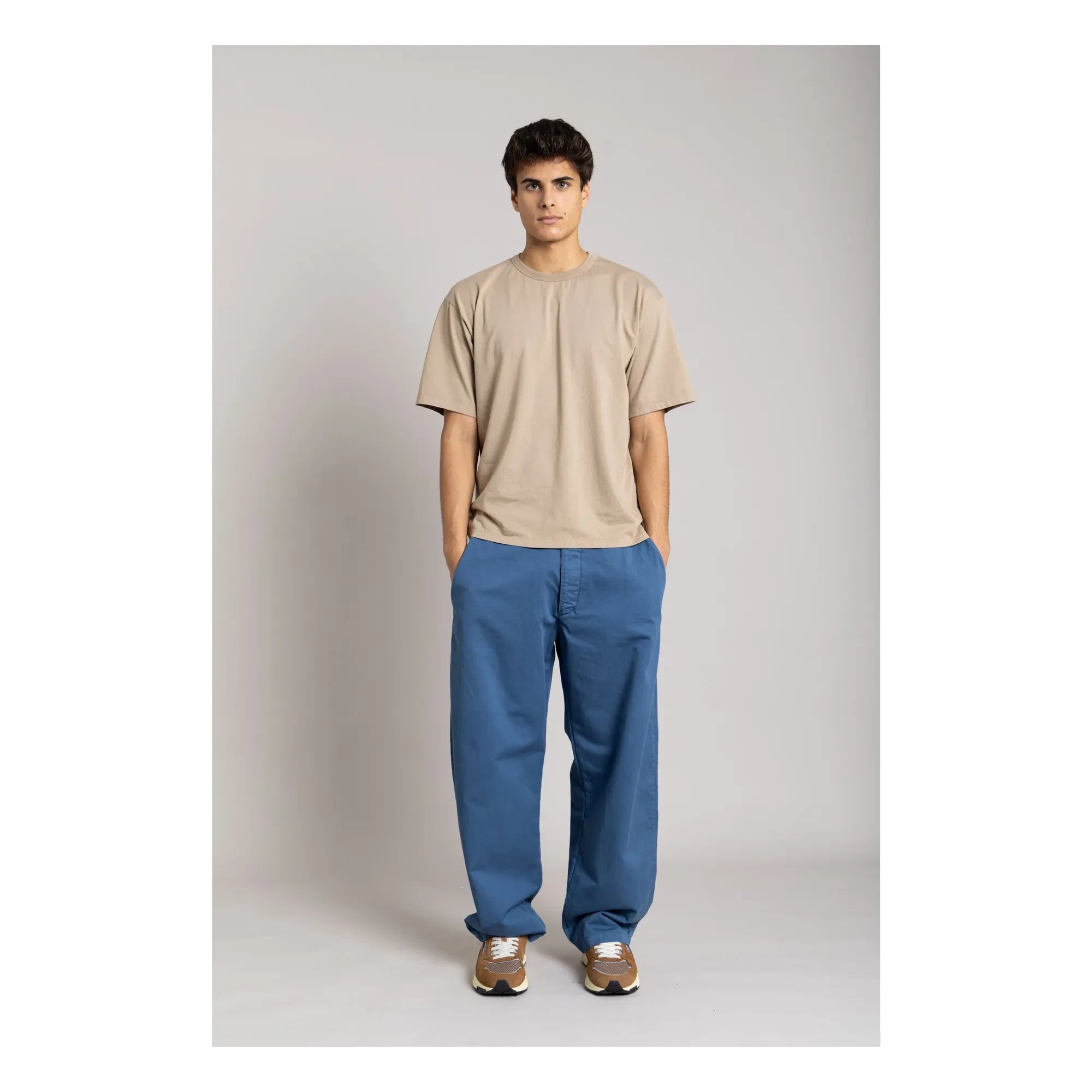 Smallable Man - Camiseta Solal de algodón orgánico | Marrón arena oscuro