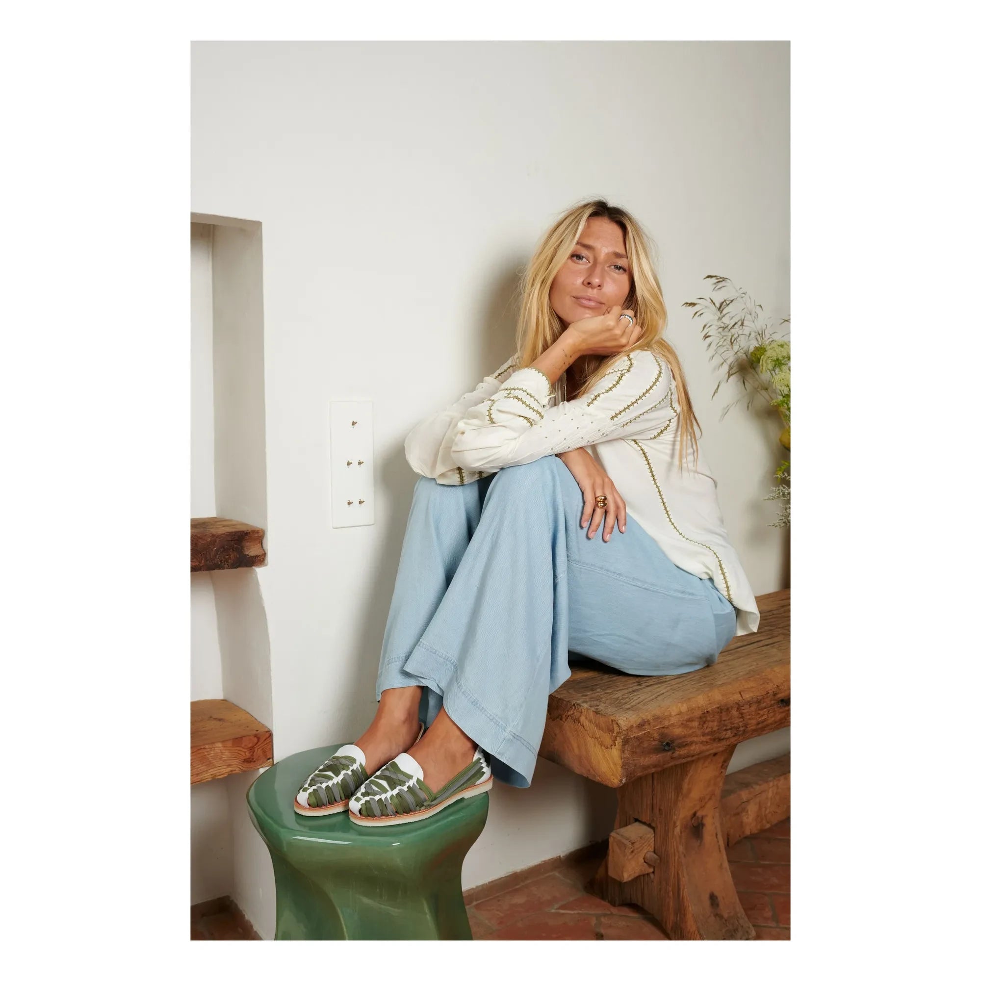 Mapache - Sandalias Rita Blanc | Caqui