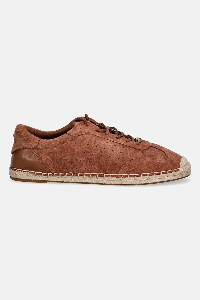Zapatillas de esparto de ante para mujer MICHAEL Michael Kors Ollie Lace Up
