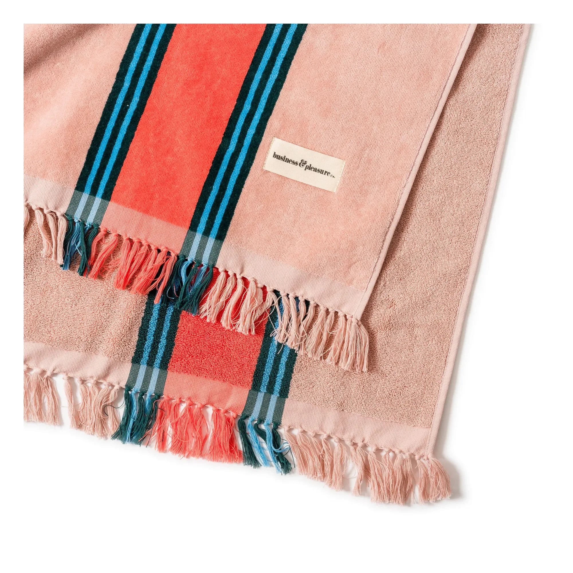 Business & Pleasure Co. - Toalla de playa | Rosa
