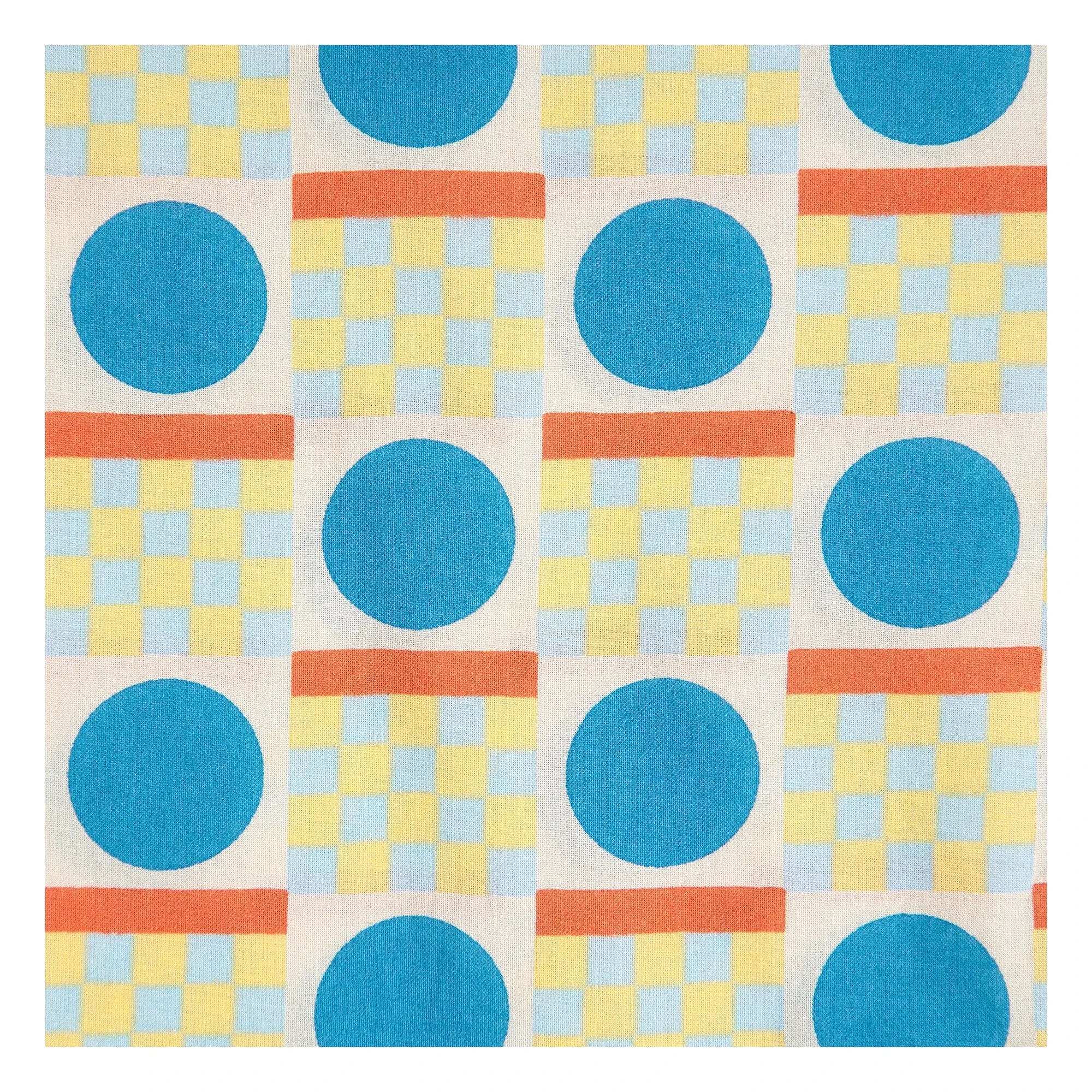 Bobo Choses - Blusa geométrica de algodón orgánico | Crudo