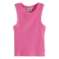 Scotch & Soda - Camiseta acanalada | Rosa