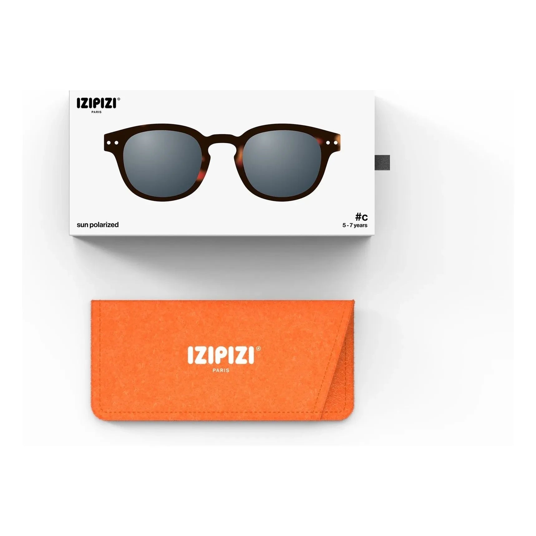 IZIPIZI - Gafas de sol infantiles #C Tortoise | Marrón