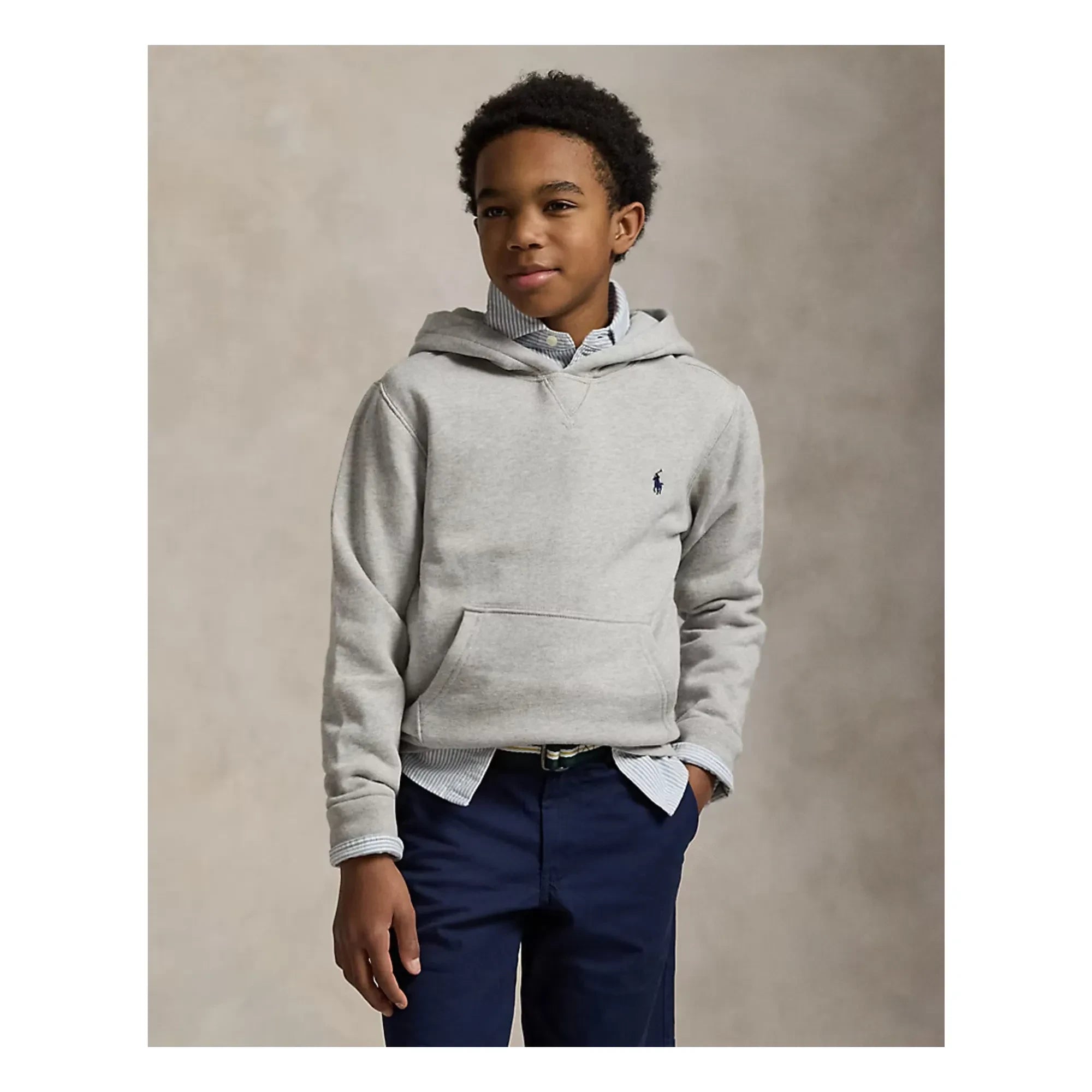 Ralph Lauren - Sudadera con Capucha con Logo | Gris