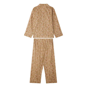 Bonpoint - Pijama con Broches de Algodón Orgánico Liberty | Malva