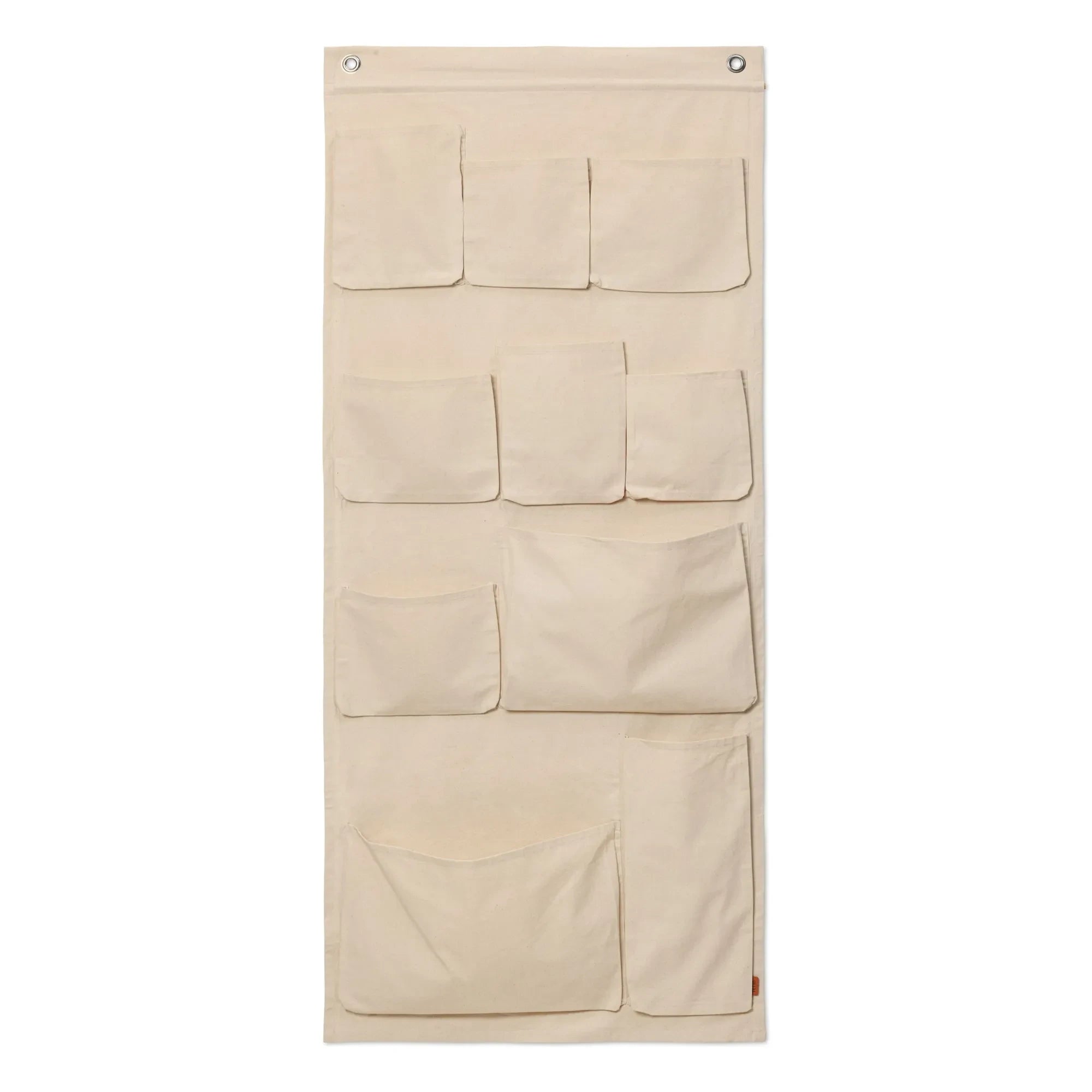 Ferm Living Kids - Almacenamiento de pared XL de algodón | Blanco