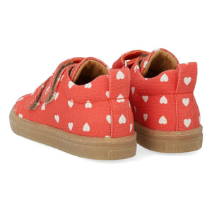 Angulus - Zapatillas deportivas Mini Hearts Double Scratch | Rojo