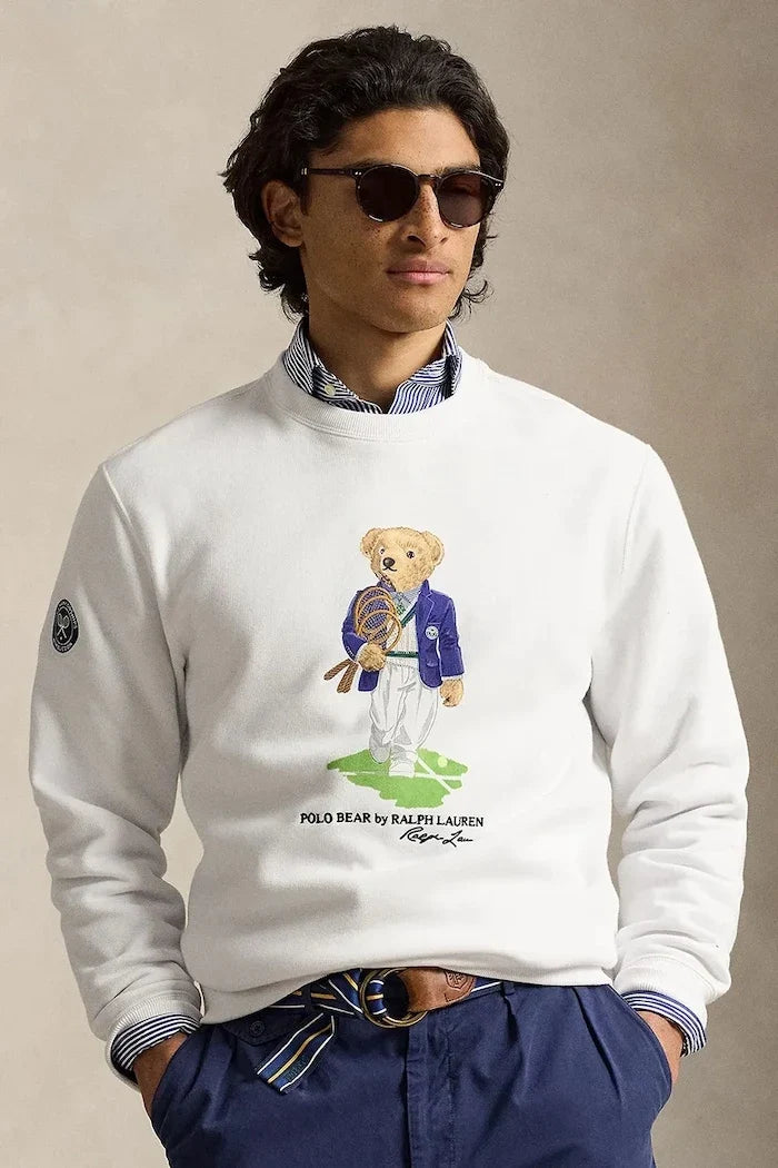Suéter de algodón Wimbledon de Polo Ralph Lauren para hombre