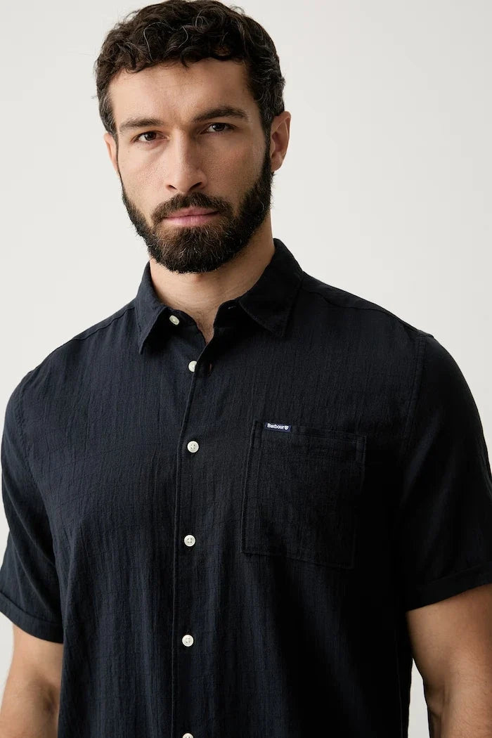 Camisa de hombre Barbour Kingswood de algodón y elastano
