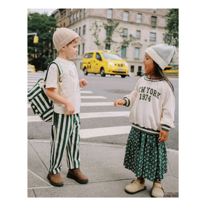 Rylee + Cru - Sudadera Raglán New York Mini | Crudo