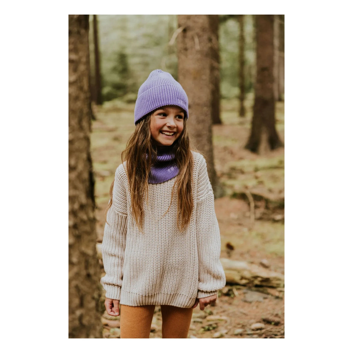 Yuki - Endless Organik Pamuklu Choker | Mauve