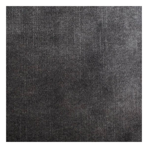 Sofá de terciopelo cepillado Panac Edition - Bellechasse para 4 personas - 275 cm | Gris carbón