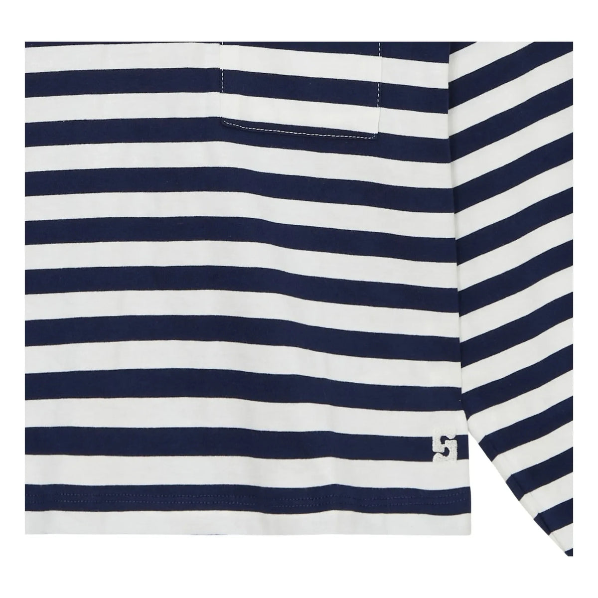 Smallable Kid - Sudadera Bloomy de rayas | Azul negro
