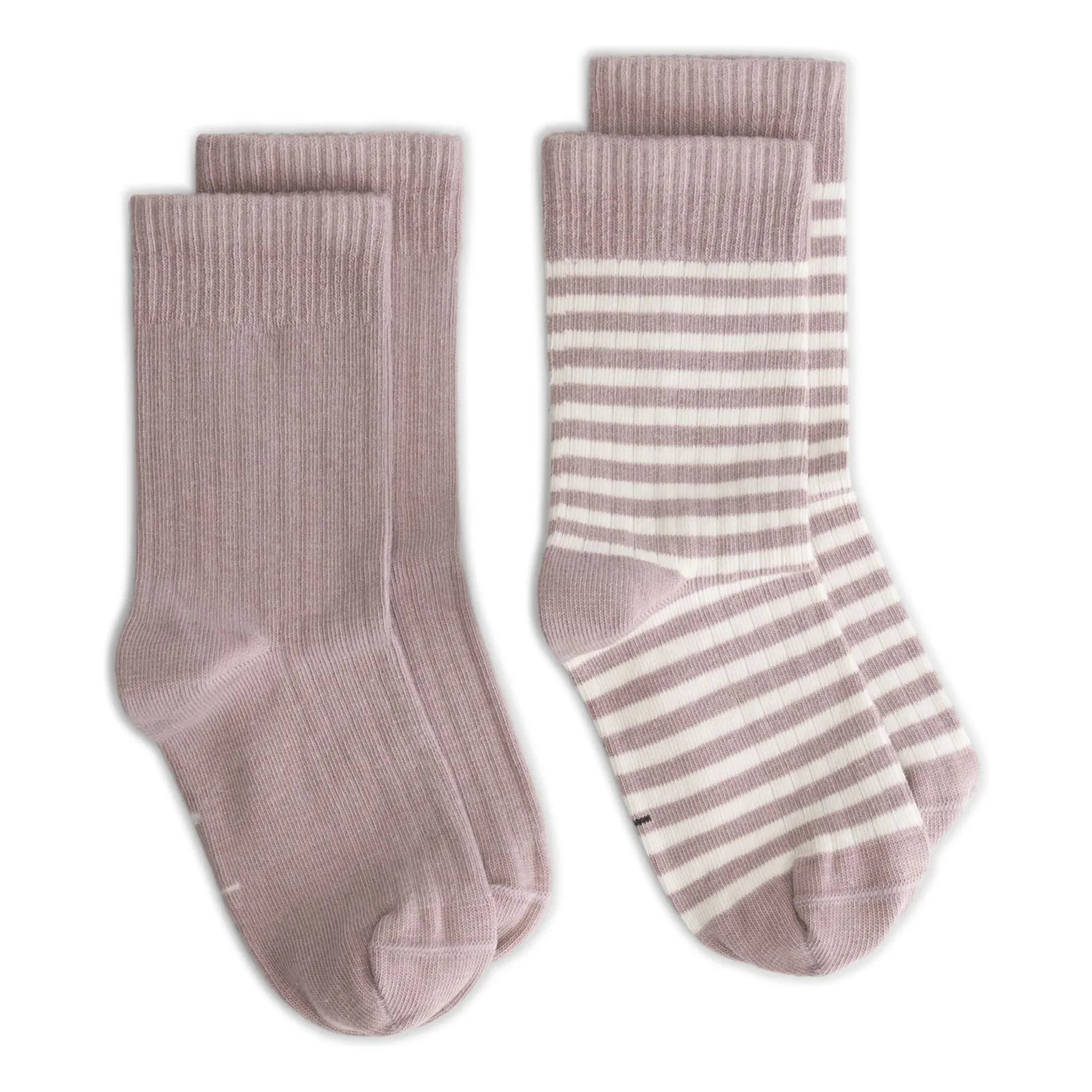 Gray Label - Set de 2 pares de calcetines de algodón orgánico | Ciruela