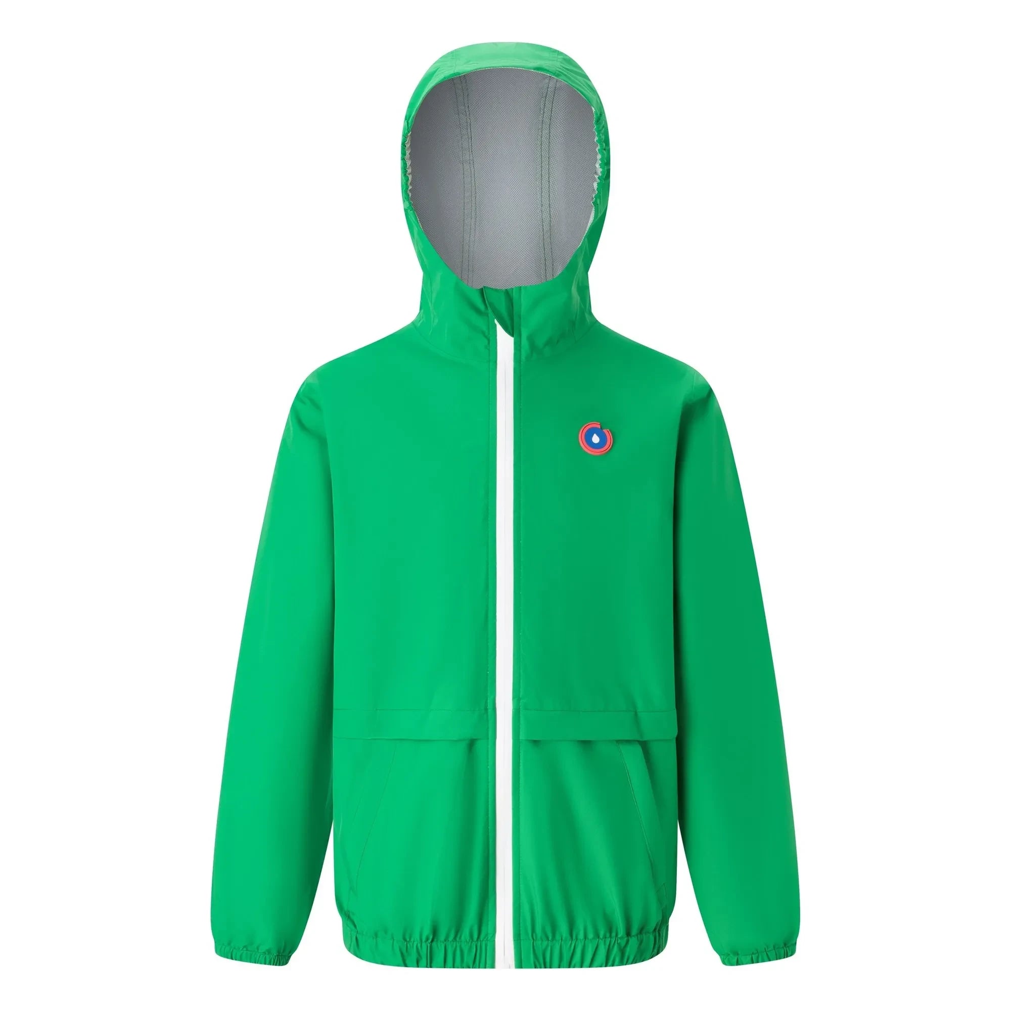 Chaqueta cortavientos Flotte - Bastille impermeable de fibra reciclada | Verde