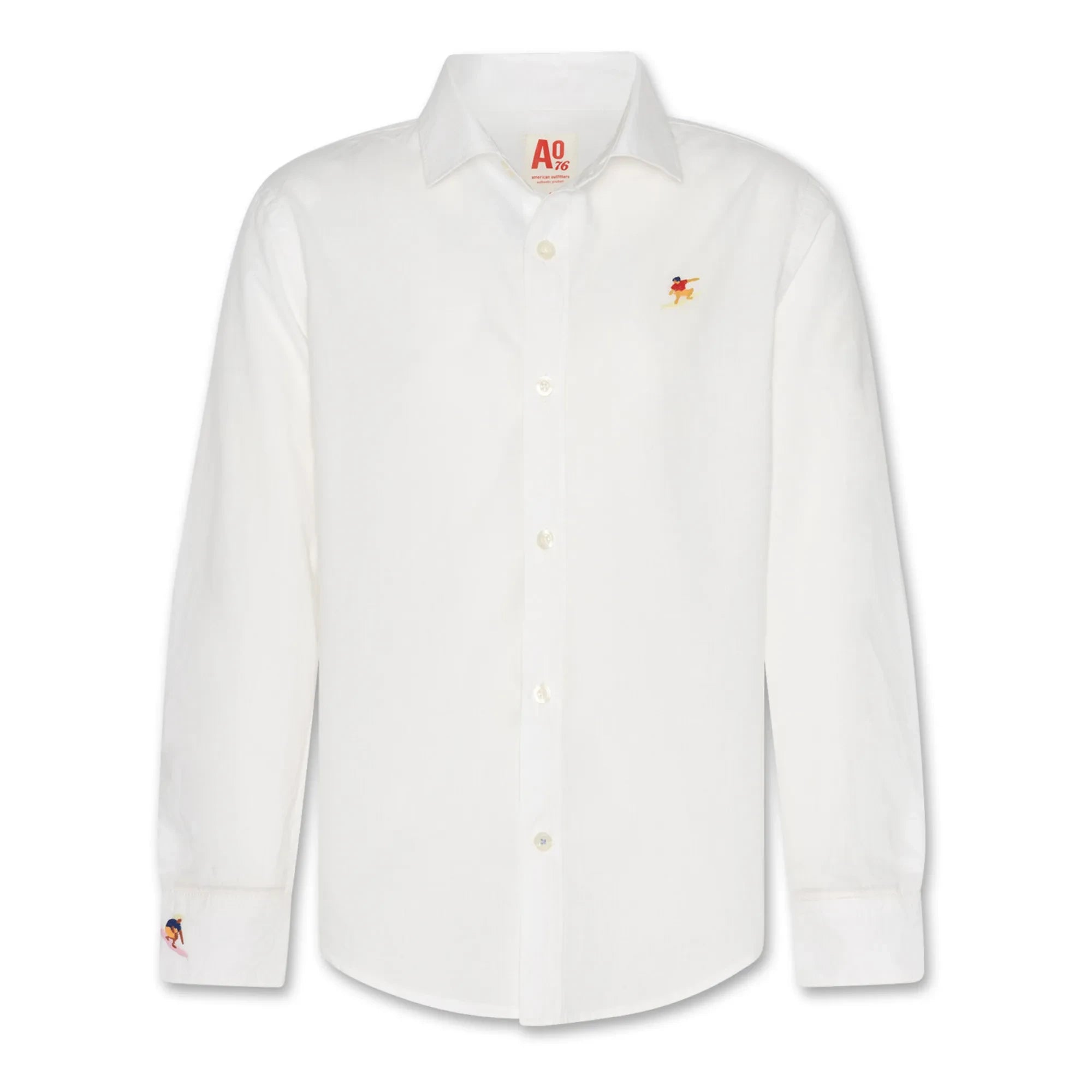 AO76 - Camisa Alan Surfer | Blanco