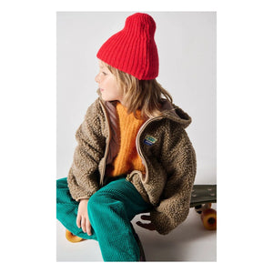 American Vintage - Chaqueta con capucha de sherpa Hoktown | Café