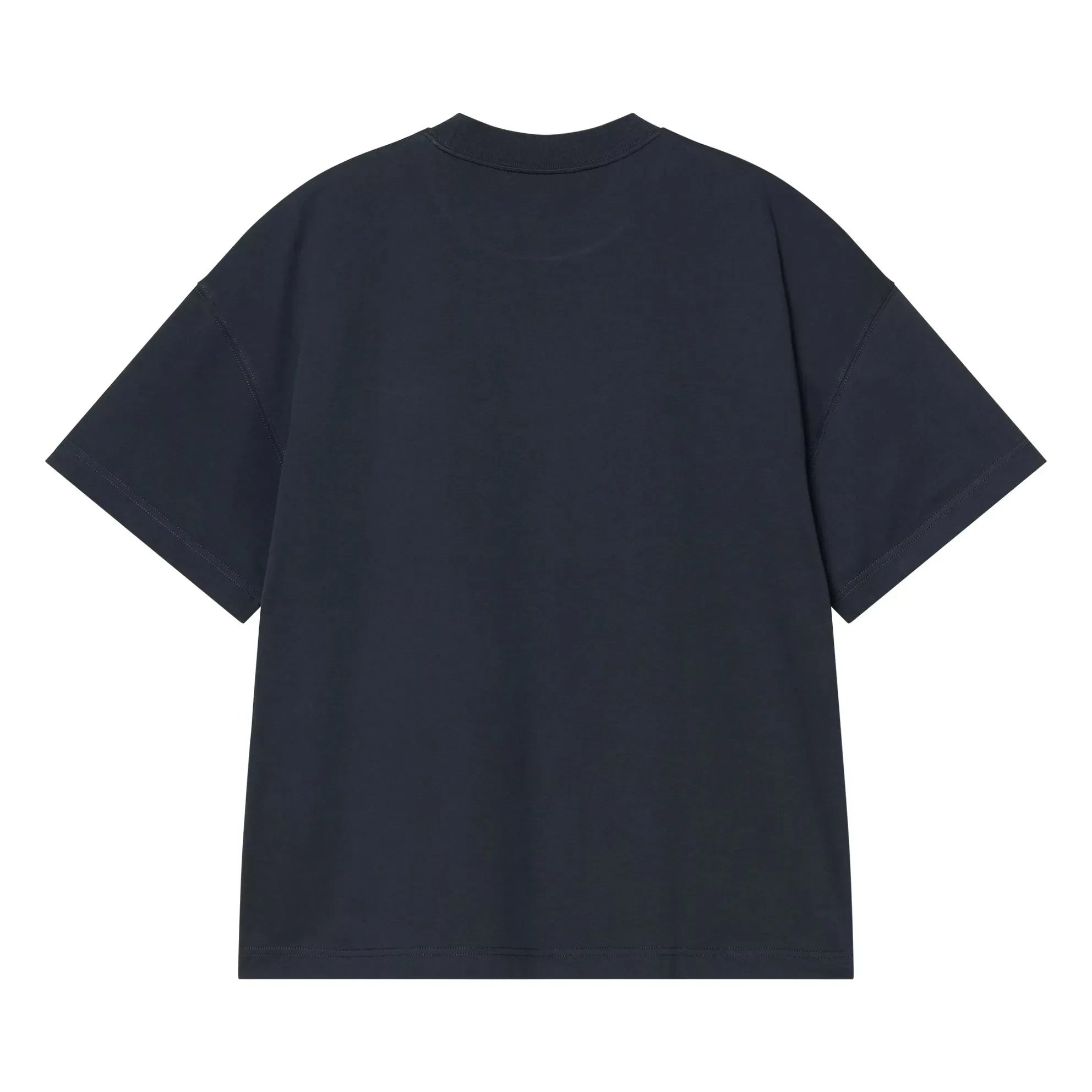 Carhartt WIP - Camiseta Script distintiva de manga corta | Azul medianoche