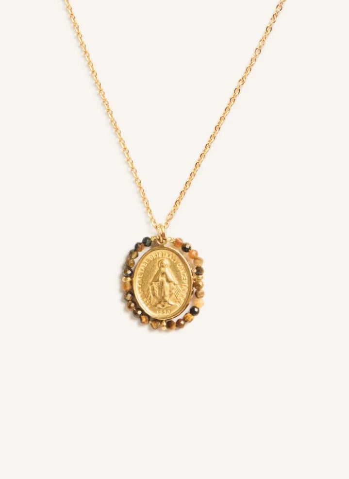 Palas - Collar Valioso Santa Maria | Oeil de Tigre