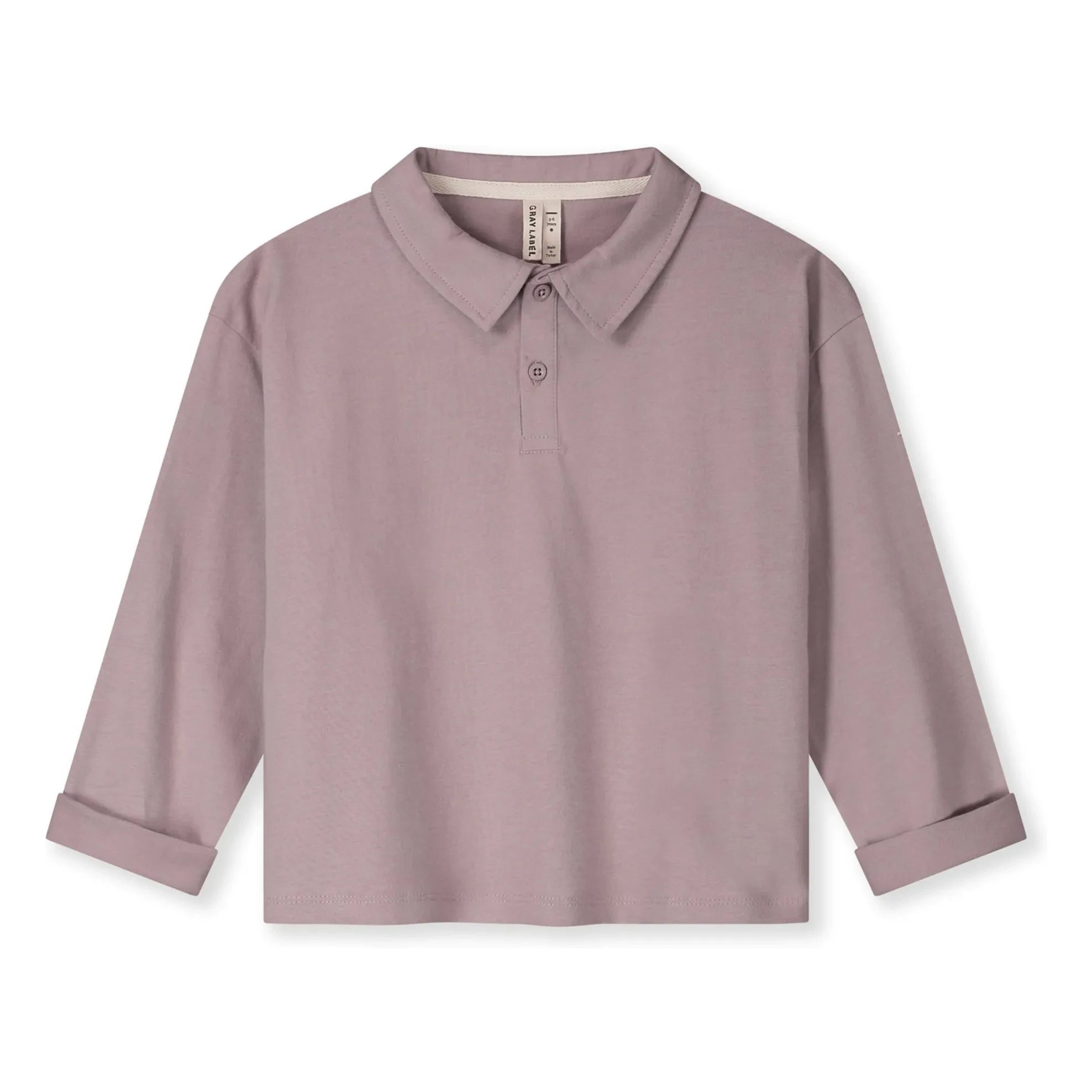 Gray Label - Polo de algodón orgánico | Malva