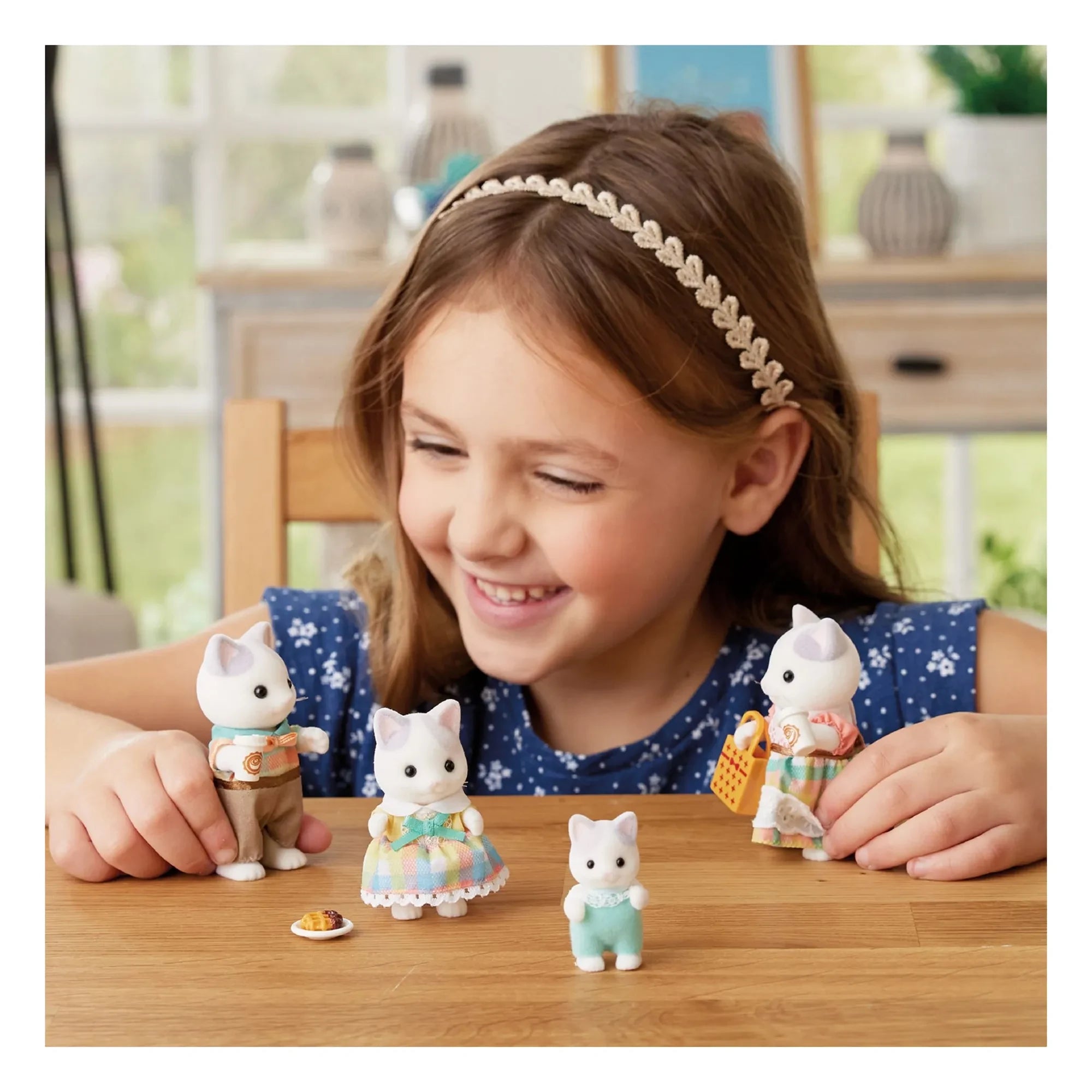 Sylvanian Families - Familia Gato Mocha