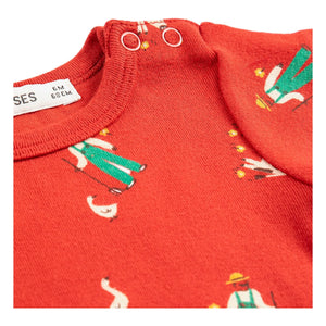 Bobo Choses - Body Farm Algodón Orgánico | Rojo