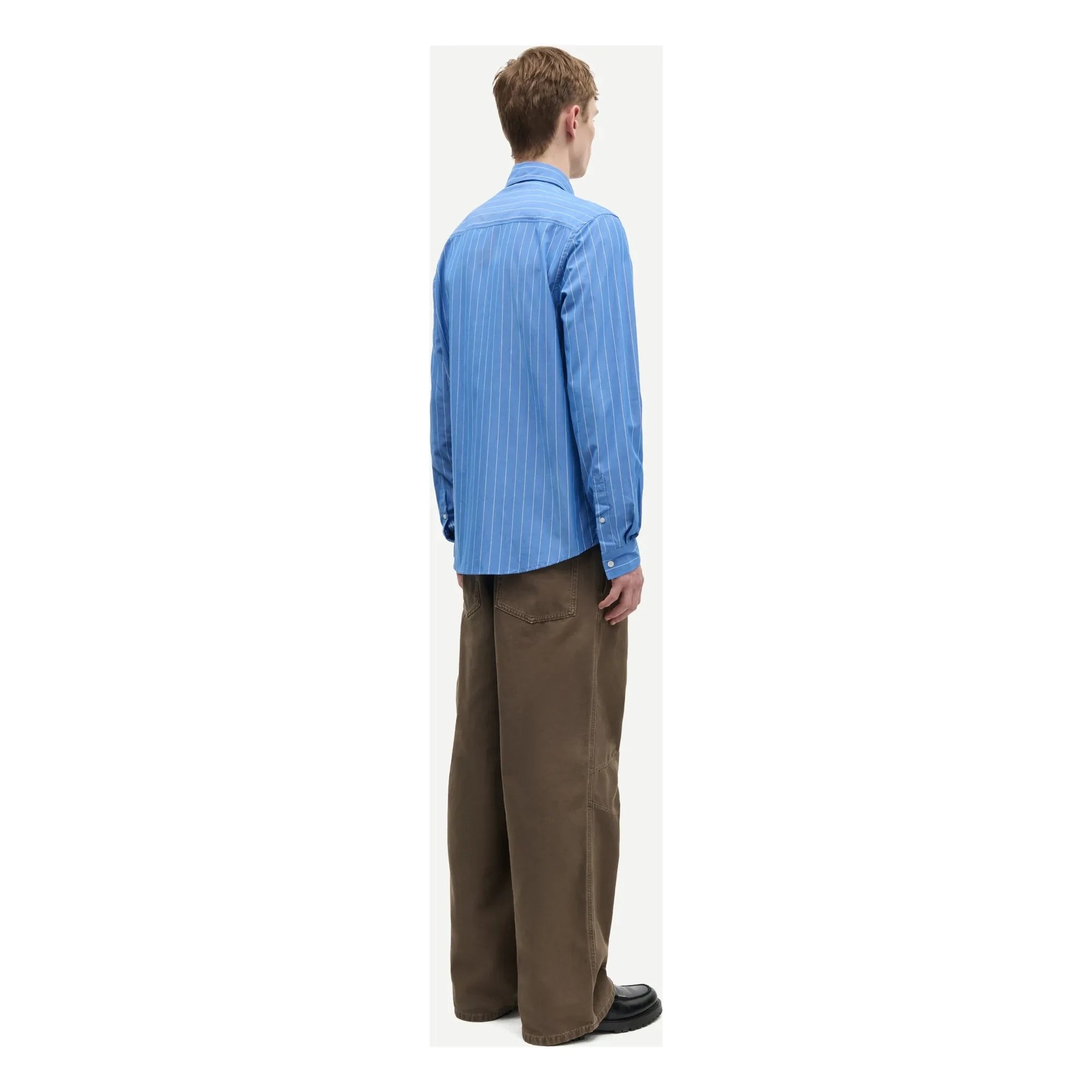 Samsoe Samsoe - Camisa Saryan | Azul celeste