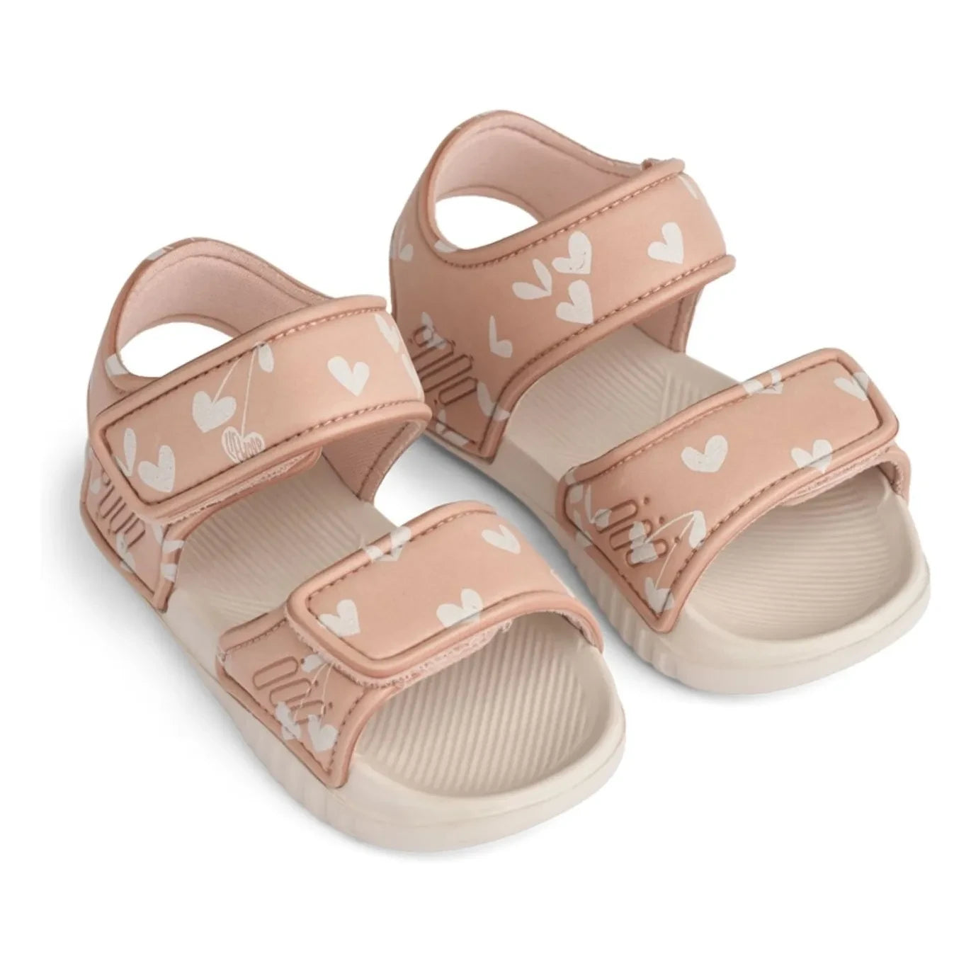 Liewood - Sandalias Blumer Corazones | Rosa