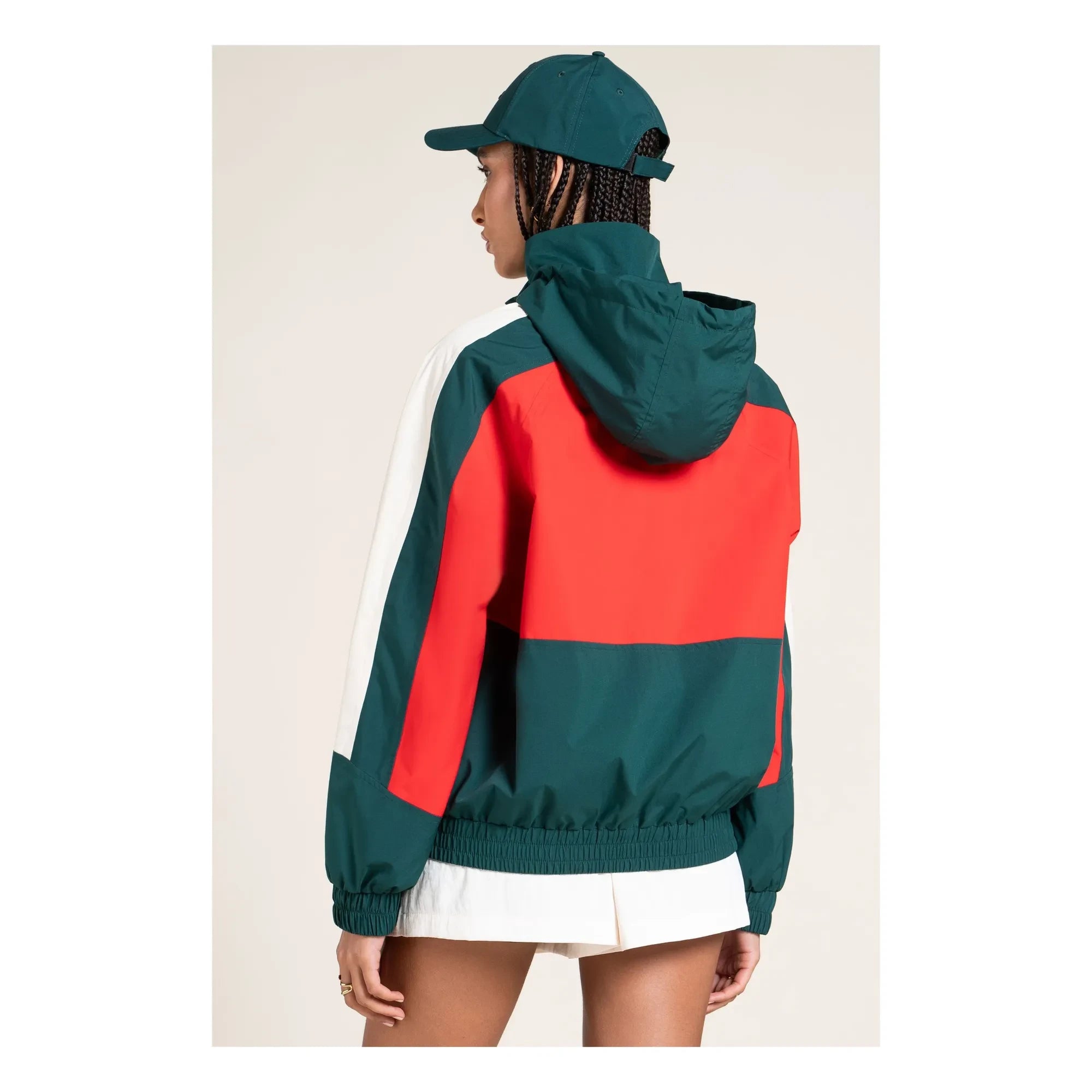 Chaqueta impermeable Flotte - Abbesses | Rojo