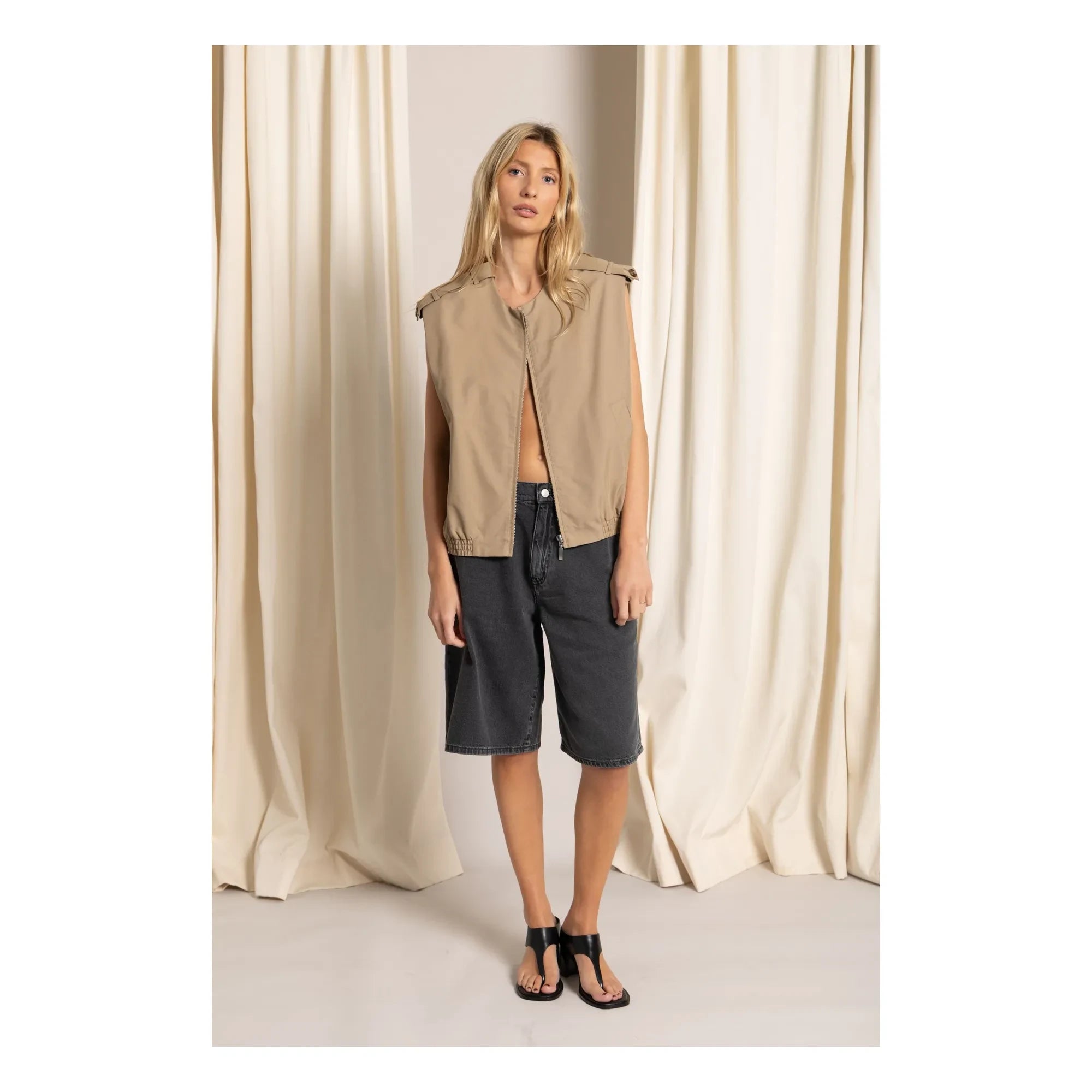 Smallable Woman - Savannah Chaleco sin Mangas | Beige