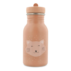 Trixie - Botella de Agua Mrs. Cat de 350ml | Rosa Claro