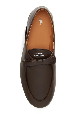 Polo Ralph Lauren mocasines de cuero para mujer Pl Wlabe