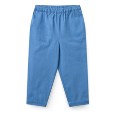 Copenhagen Colors - Pantalones de algodón orgánico con bolsillo | Azul cielo