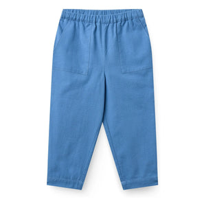 Copenhagen Colors - Pantalones de algodón orgánico con bolsillo | Azul cielo