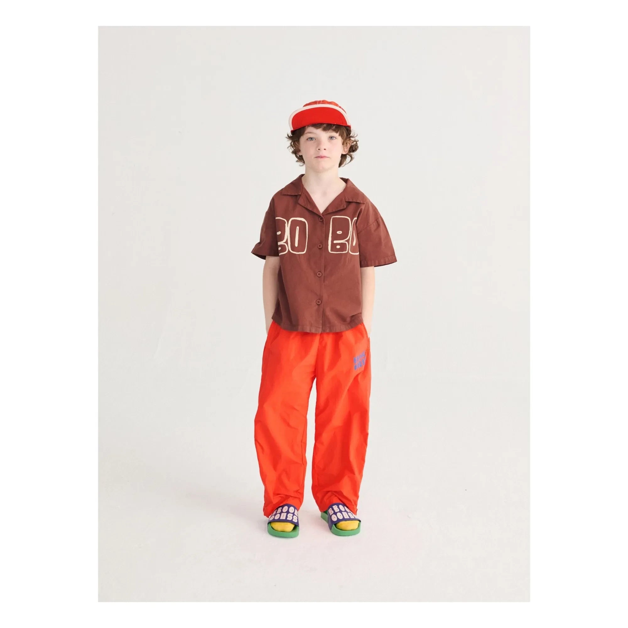 Bobo Choses - Bobo Choses Pantalón de chándal de fibra reciclada | Rojo