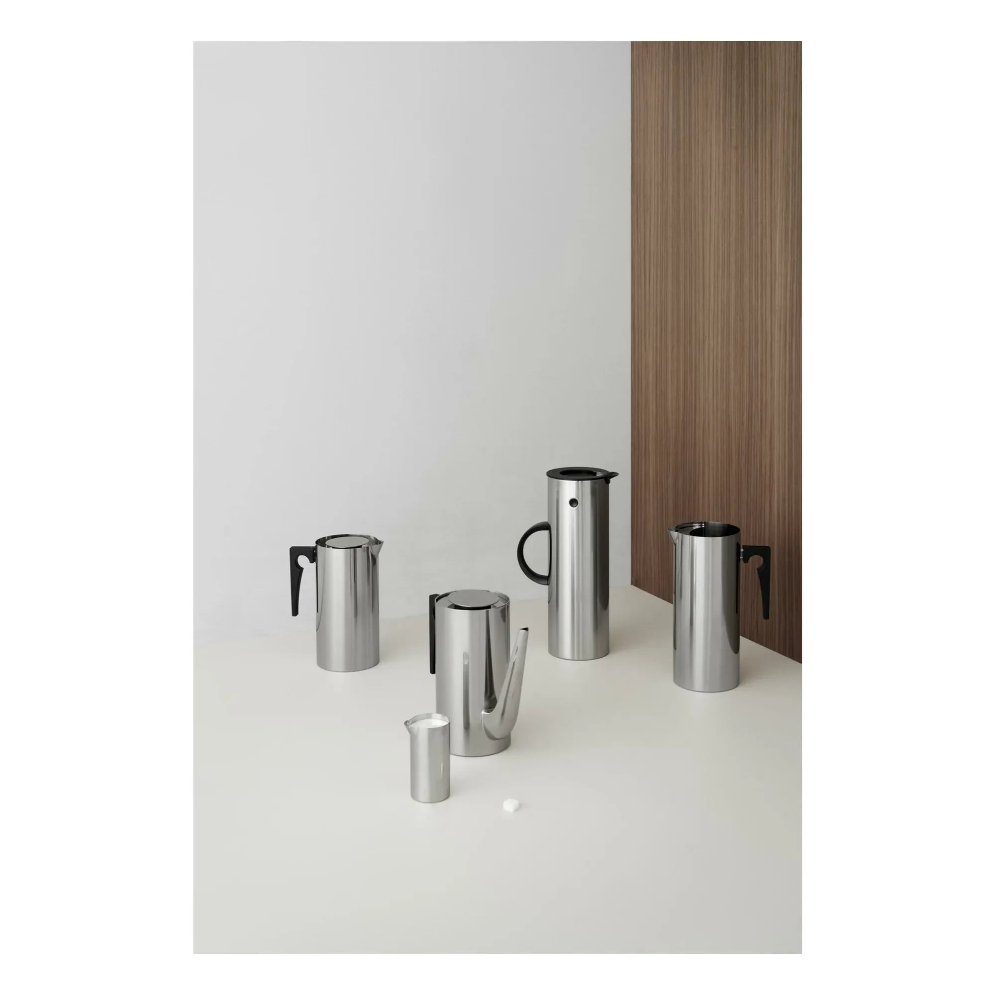 Stelton - Cafetera Arne Jacobsen | Acero