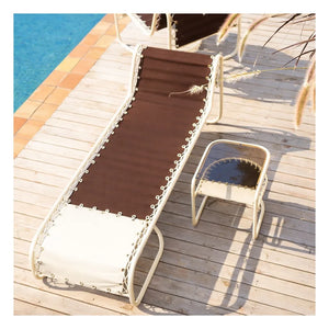 Honoré - Campo Outdoor Tumbona  | Marrón