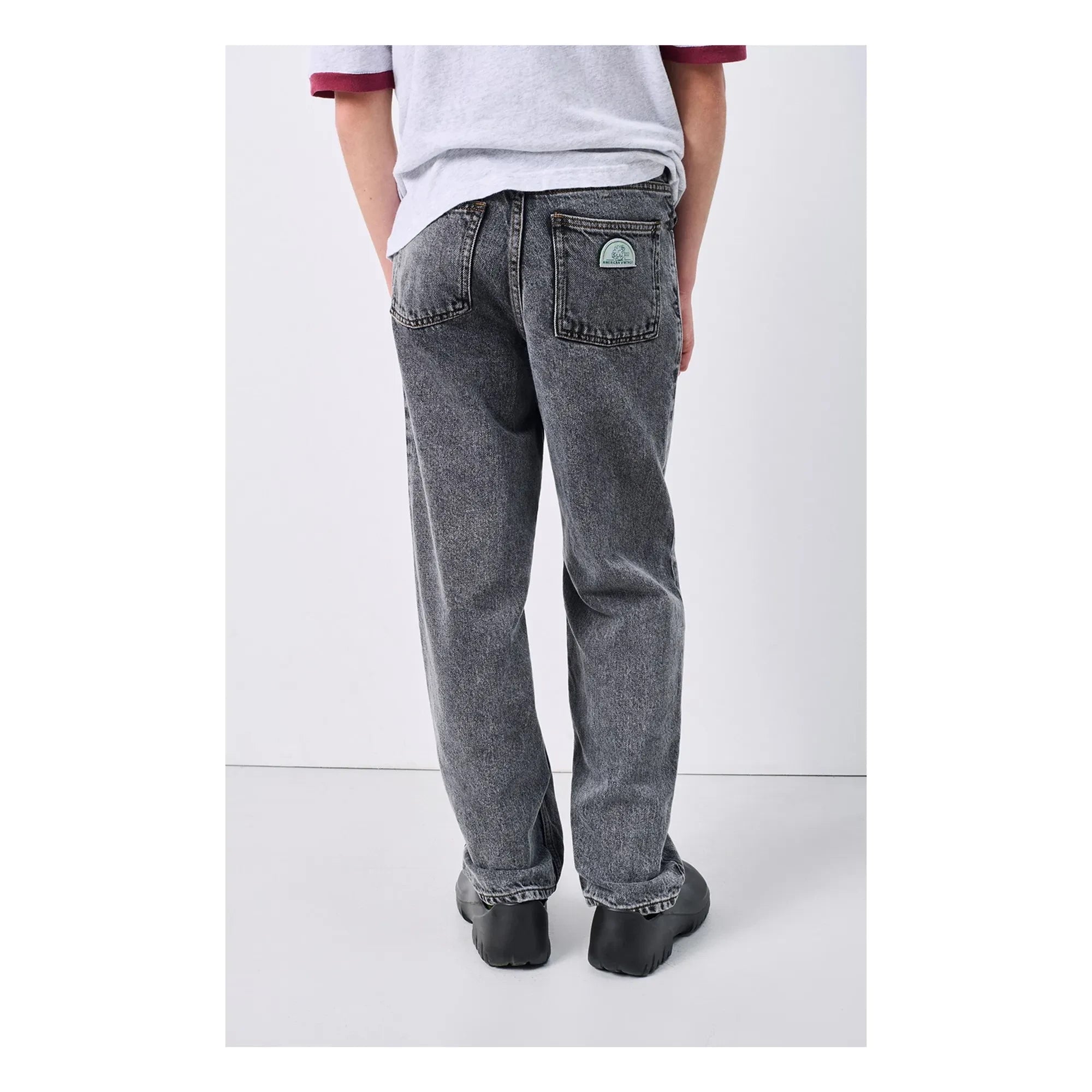 American Vintage - Vaqueros rectos Yopday | Gris