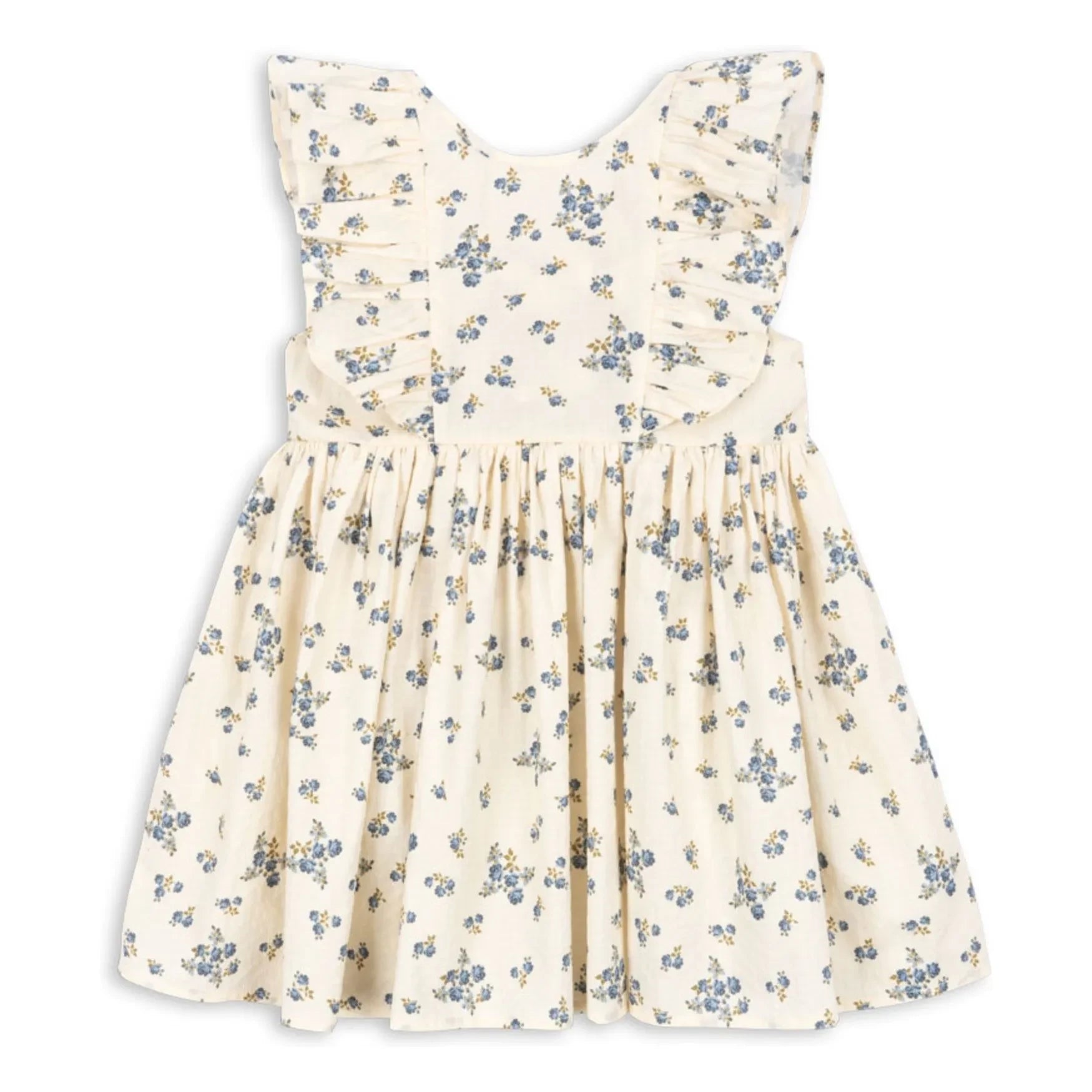 Konges Sløjd - Vestido de algodón orgánico Cianna | Crudo