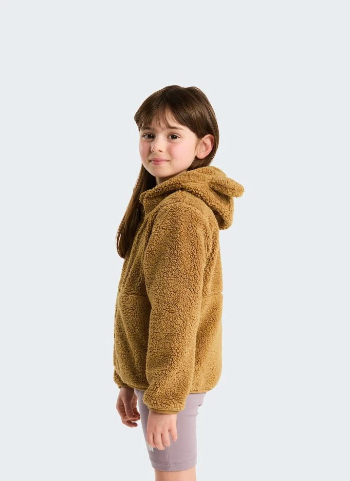 The North Face - Sudadera con capucha Teddy Campshire | Caramelo