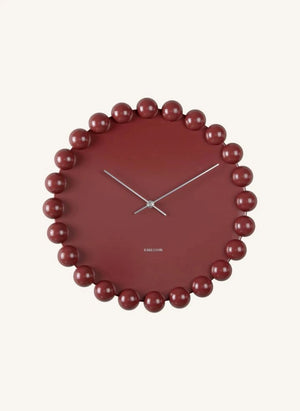 Present Time - Reloj de pared Cadiz Dotty | Burdeos