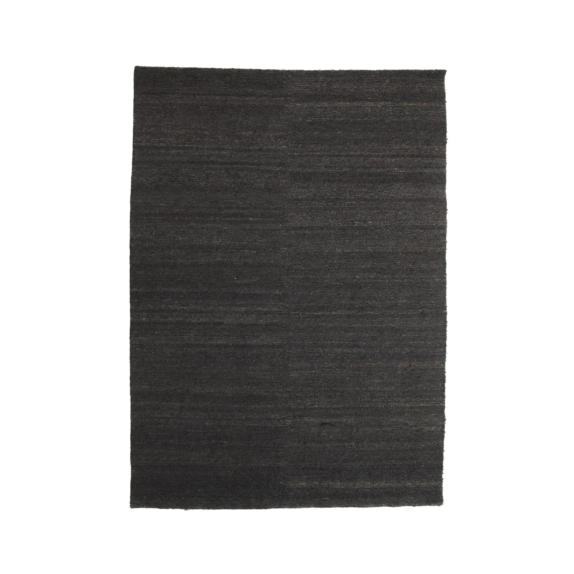 Nanimarquina - Alfombra Earth Jute, Ariadna Miquel | Negra