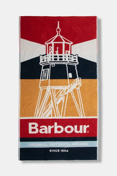 Toalla de playa de algodón Barbour