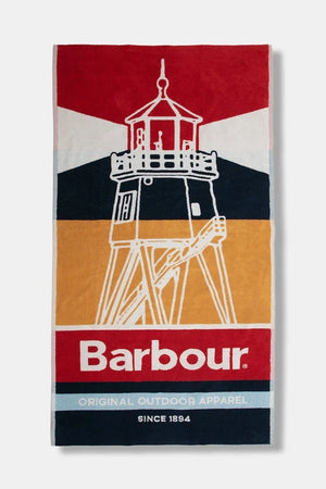 Toalla de playa de algodón Barbour