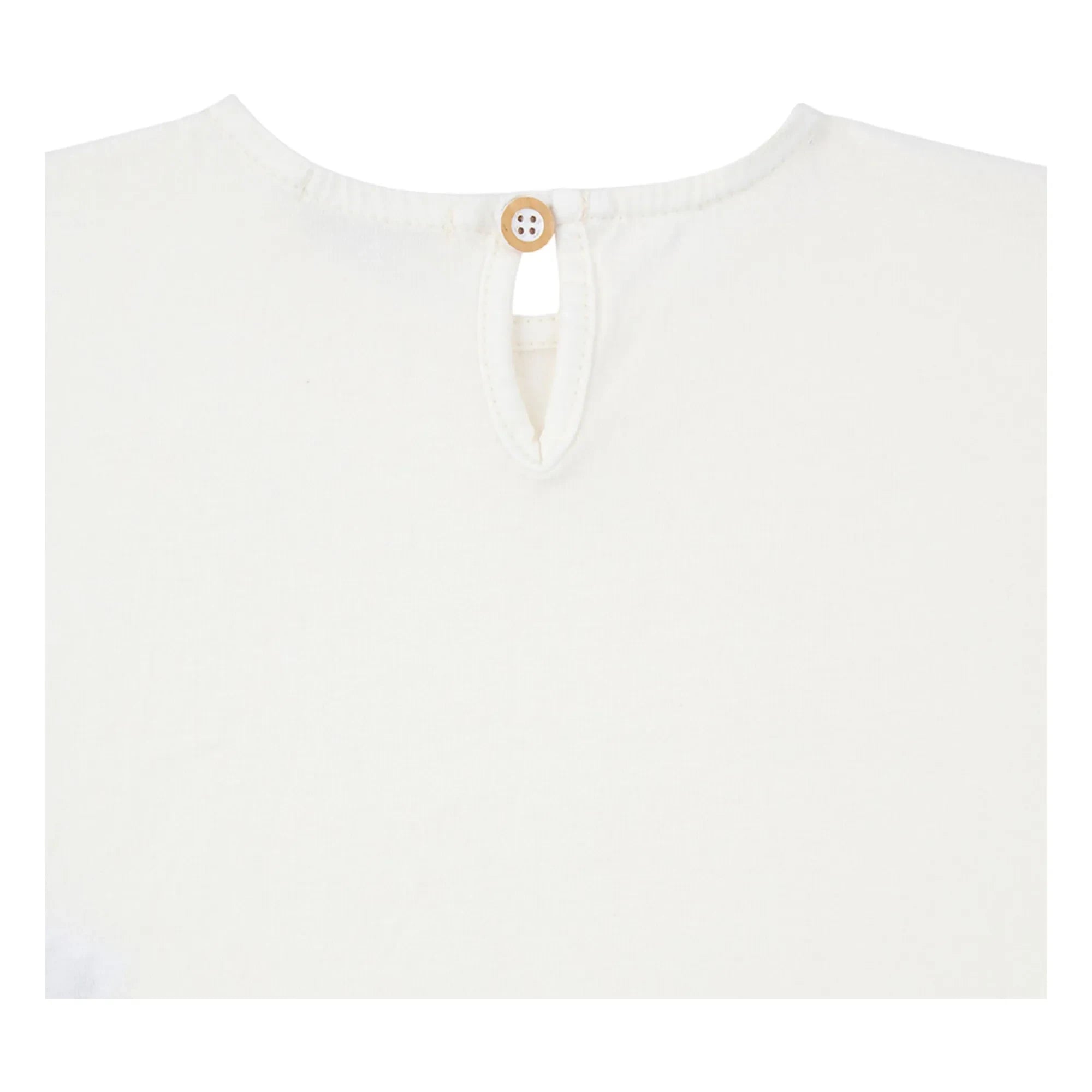 1+ in the family - Camiseta Volants Campanet | Blanco