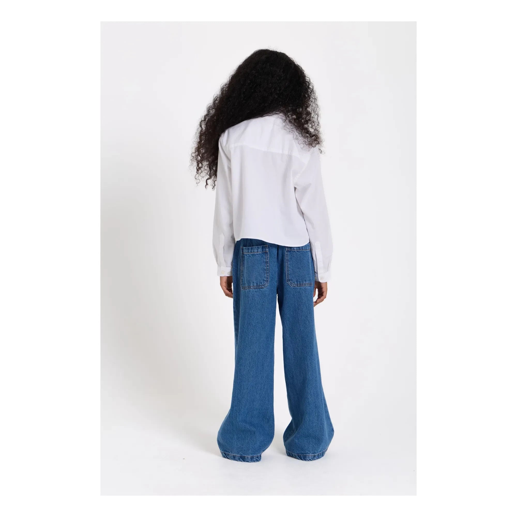 Smallable Kid - Camisa corta Clara | Blanco
