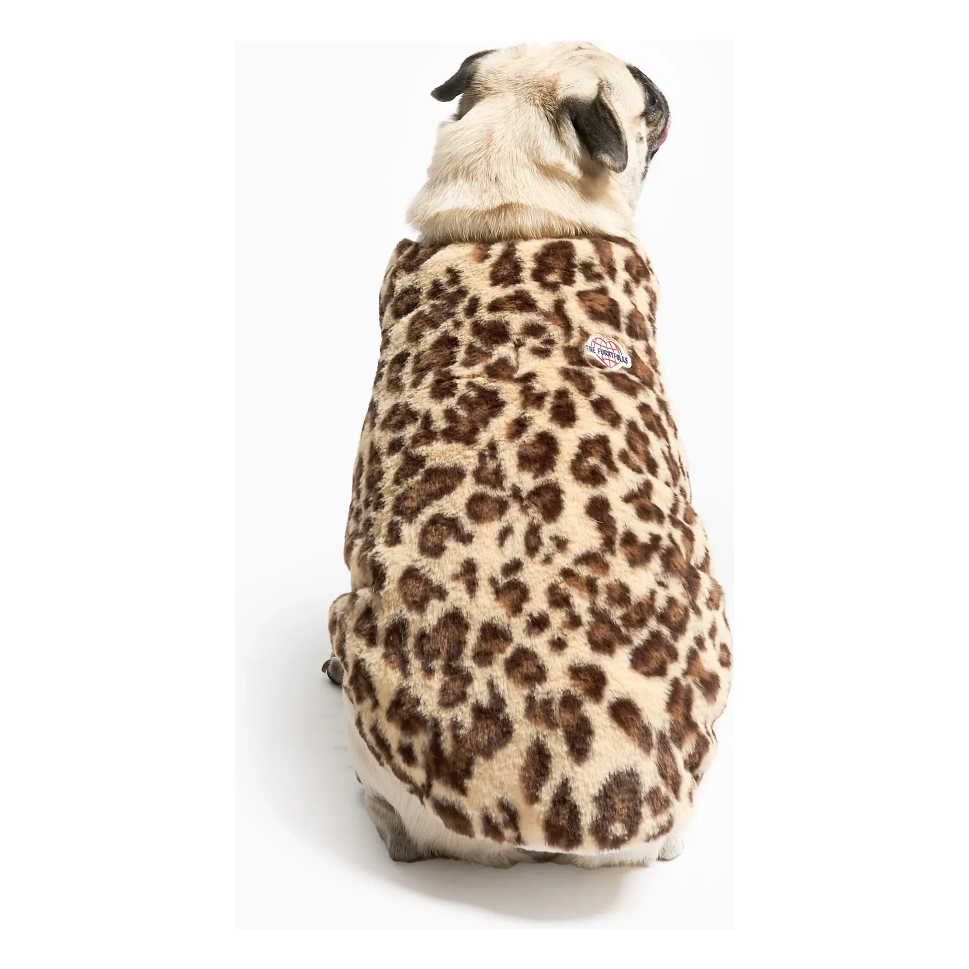 The Furry Folks - Chaqueta acolchada reversible | Gris