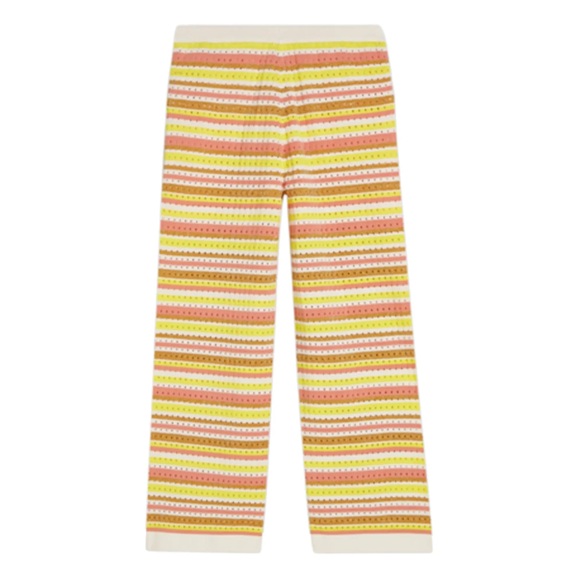 Scotch & Soda - Pantalón de punto Lurex de rayas | Amarillo