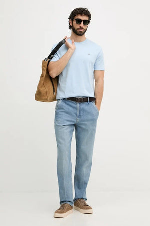Camiseta de algodón para hombre Gant