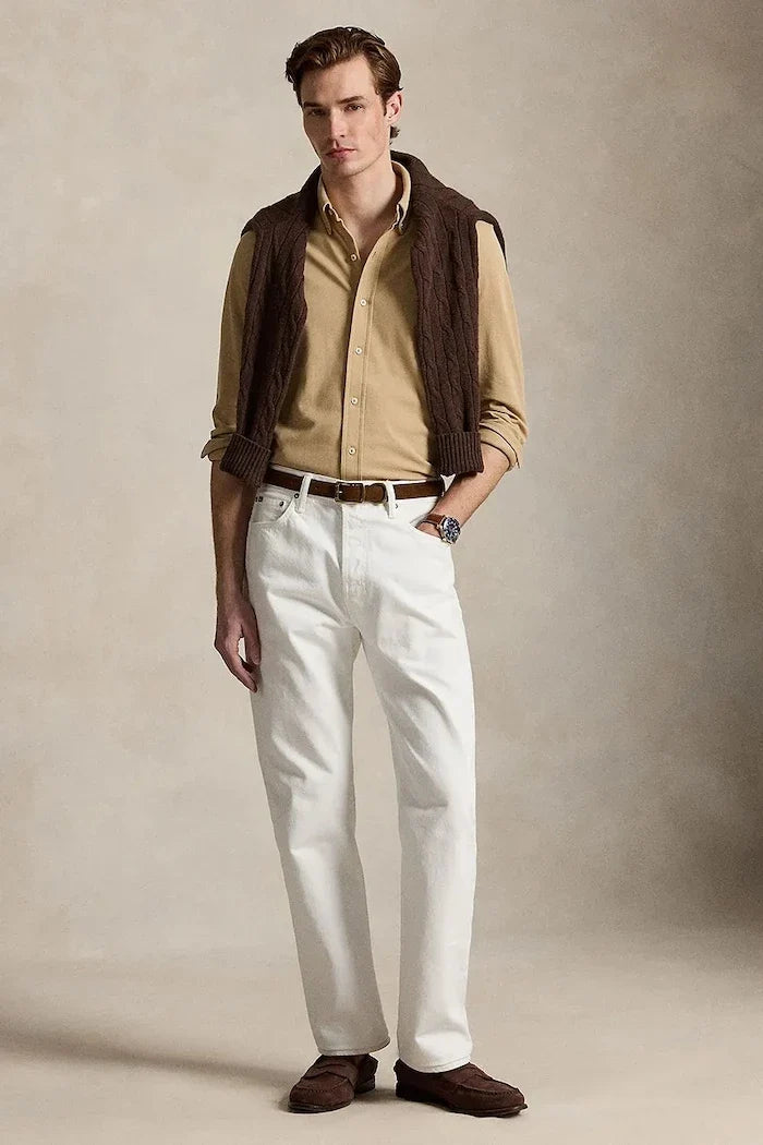 Camisa de algodón Polo Ralph Lauren para hombre